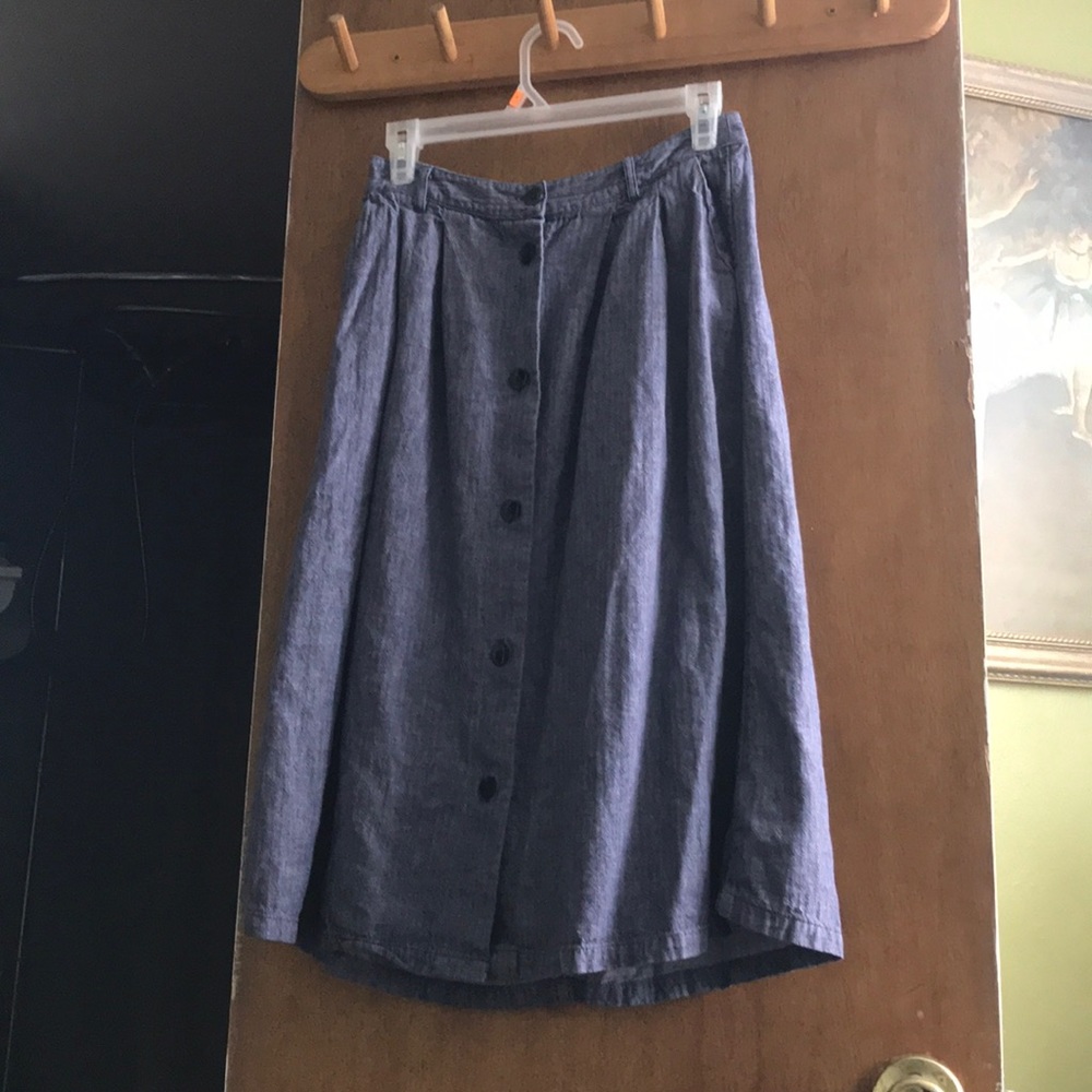 Secondhand Chambray Skirt